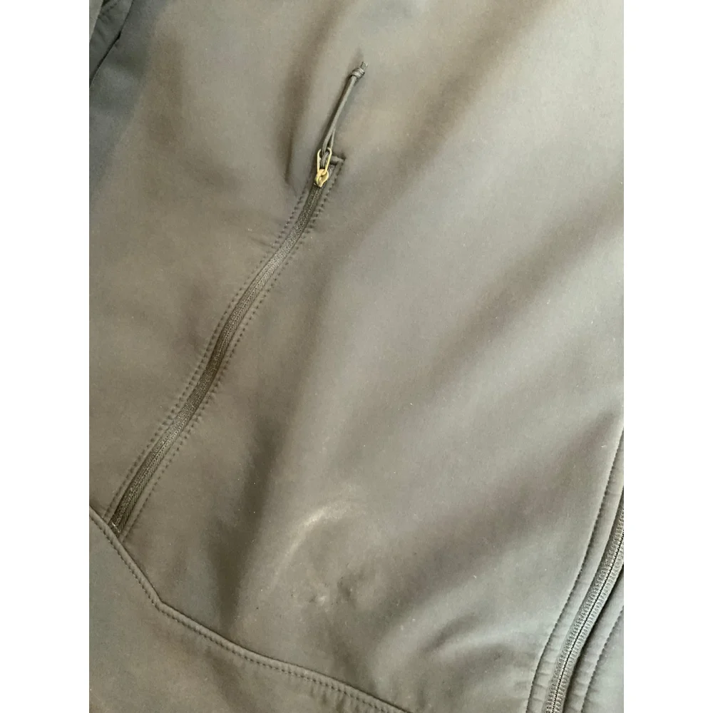 The North Face Men's Black White Logo Jacket Size XXL Gorpcore Outdoor Versatile